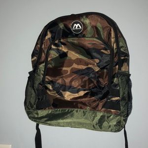metropack camo backpack